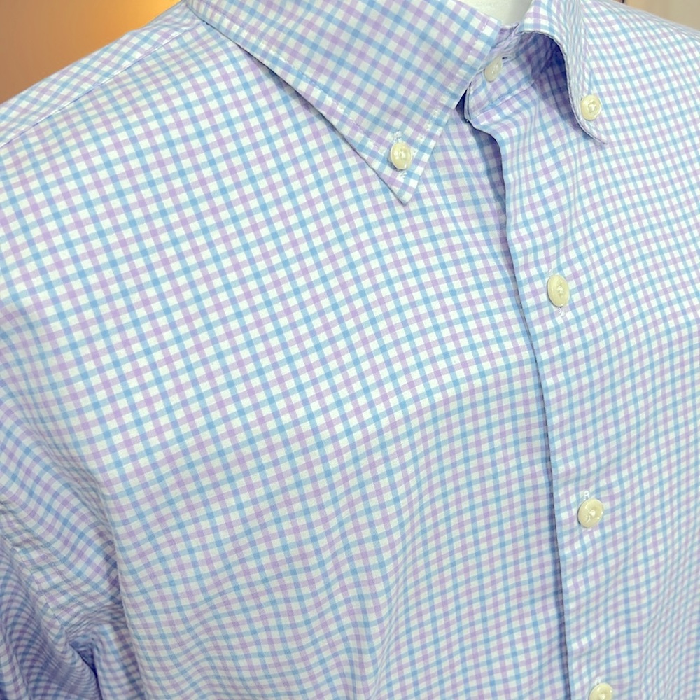 Peter Millar Button Down Size Large - Picture 3 of 4
